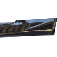 2015-2022 Lexus RC350 Left Rocker Panel Molding Side Skirt Black 75860-24040-C0, F026, OEM, 2015, 2016, 2017, 2018, 2019, 2020, 2021, 2022