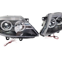 2003-2008 BMW Z4 AFTERMARKET Headlight Lamp Body Front Left/Right Set, F027, OEM, 2003, 2004, 2005, 2006, 2007, 2008
