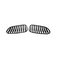 2003-2008 BMW Z4 Front Bumper Grill Grille Right/Left Set, 51-11-7-117-757, 51-11-7-117-758, F027, OEM, 2003, 2004, 2005, 2006, 2007, 2008