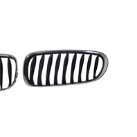 2003-2008 BMW Z4 Front Bumper Grill Grille Right/Left Set, 51-11-7-117-757, 51-11-7-117-758, F027, OEM, 2003, 2004, 2005, 2006, 2007, 2008