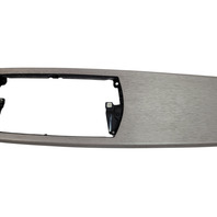 2003-2008 BMW Z4 Dash Center Console Trim Aluminium Set(3), 51-16-7-053-112, F027, OEM, 2003, 2004, 2005, 2006, 2007, 2008