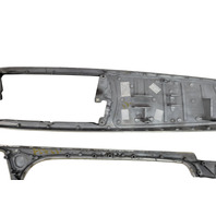 2003-2008 BMW Z4 Dash Center Console Trim Aluminium Set(3), 51-16-7-053-112, F027, OEM, 2003, 2004, 2005, 2006, 2007, 2008