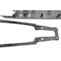 2003-2008 BMW Z4 Dash Center Console Trim Aluminium Set(3), 51-16-7-053-112, F027, OEM, 2003, 2004, 2005, 2006, 2007, 2008