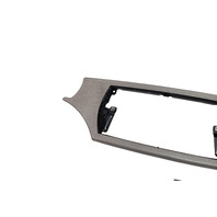 2003-2008 BMW Z4 Dash Center Console Trim Aluminium Set(3), 51-16-7-053-112, F027, OEM, 2003, 2004, 2005, 2006, 2007, 2008