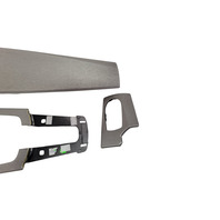 2003-2008 BMW Z4 Dash Center Console Trim Aluminium Set(3), 51-16-7-053-112, F027, OEM, 2003, 2004, 2005, 2006, 2007, 2008