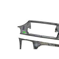 2003-2008 BMW Z4 Dash Center Console Trim Aluminium Set(3), 51-16-7-053-112, F027, OEM, 2003, 2004, 2005, 2006, 2007, 2008