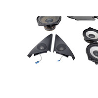 2003-2008 BMW Z4 Front/Rear Audio Speaker Left/Right Set(10) 65-13-9-143-268, F027, OEM, 2003, 2004, 2005, 2006, 2007, 2008