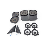 2003-2008 BMW Z4 Front/Rear Audio Speaker Left/Right Set(10) 65-13-9-143-268, F027, OEM, 2003, 2004, 2005, 2006, 2007, 2008