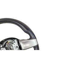 2003-2005 BMW Z4 Sport 3-Spoke Leather Chrome Line Steering Wheel Black, 32-30-6-758-158, F027, OEM, 2003, 2004, 2005