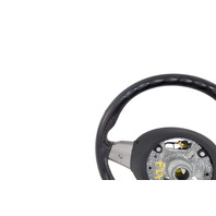2003-2005 BMW Z4 Sport 3-Spoke Leather Chrome Line Steering Wheel Black, 32-30-6-758-158, F027, OEM, 2003, 2004, 2005