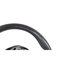 2003-2005 BMW Z4 Sport 3-Spoke Leather Chrome Line Steering Wheel Black, 32-30-6-758-158, F027, OEM, 2003, 2004, 2005