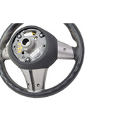 2003-2005 BMW Z4 Sport 3-Spoke Leather Chrome Line Steering Wheel Black, 32-30-6-758-158, F027, OEM, 2003, 2004, 2005