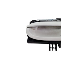 2003-2008 BMW Z4 Exterior Door Handle Front Left/Driver White, 51-21-7-114-955, F027, OEM, 2003, 2004, 2005, 2006, 2007, 2008