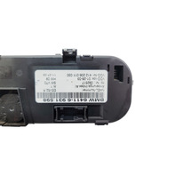 2003-2005 BMW Z4 A/C Climate Control Panel w/ Knobs, 64-11-6-931-598, F027, OEM, 2003, 2004, 2005