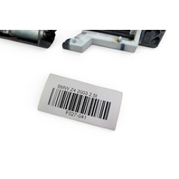 2003-2008 BMW Z4 Exterior Door Handle Front Right/Passenger White, 51-21-7-114-958, F027, OEM, 2003, 2004, 2005, 2006, 2007, 2008