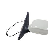 2003-2008 BMW Z4 Left/Driver Side View Mirror White, 51-16-7-918-385, F027, OEM, 2003, 2004, 2005, 2006, 2007, 2008