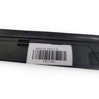 2003-2016 BMW Z4 Front Right/Passenger Door Kick Plate Sill, 51-47-7-016-654, F027, OEM, 2003, 2004, 2005, 2006, 2007, 2008, 2009, 2010, 2011, 2012, 2013, 2014, 2015, 2016