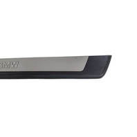 2003-2016 BMW Z4 Front Right/Passenger Door Kick Plate Sill, 51-47-7-016-654, F027, OEM, 2003, 2004, 2005, 2006, 2007, 2008, 2009, 2010, 2011, 2012, 2013, 2014, 2015, 2016