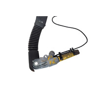 2003-2008 BMW Z4 Seat Belt Buckle Front Right Black, 72-11-9-119-540, F027, OEM, 2003, 2004, 2005, 2006, 2007, 2008