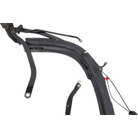 2003-2008 BMW Z4 Folding Soft Top Roof Frame Right/Left Hinge Set, 54-34-7-122-949, F027, OEM, 2003, 2004, 2005, 2006, 2007, 2008