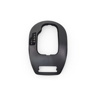 2003-2005 BMW Z4 Center Console Shifter Trim Bezel Boot Cover Black A/T, 51-16-7-026-236, F027, OEM, 2003, 2004, 2005