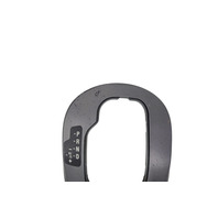 2003-2005 BMW Z4 Center Console Shifter Trim Bezel Boot Cover Black A/T, 51-16-7-026-236, F027, OEM, 2003, 2004, 2005