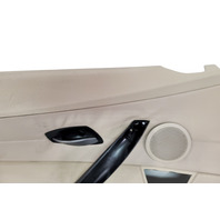 2003-2008 BMW Z4 Front Door Panel Trim Left/Driver Beige, 51-41-7-056-727, F027, OEM, 2003, 2004, 2005, 2006, 2007, 2008