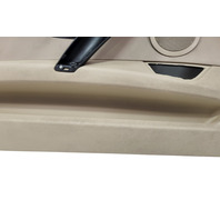 2003-2008 BMW Z4 Front Door Panel Trim Left/Driver Beige, 51-41-7-056-727, F027, OEM, 2003, 2004, 2005, 2006, 2007, 2008