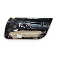 2003-2008 BMW Z4 Front Door Panel Trim Left/Driver Beige, 51-41-7-056-727, F027, OEM, 2003, 2004, 2005, 2006, 2007, 2008