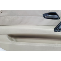 2003-2008 BMW Z4 Front Door Panel Trim Left/Driver Beige, 51-41-7-056-727, F027, OEM, 2003, 2004, 2005, 2006, 2007, 2008