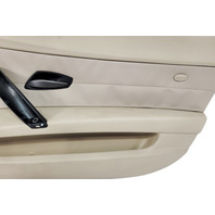 2003-2008 BMW Z4 Front Door Panel Trim Right/Passenger Beige, 51-41-7-056-728, F027, OEM, 2003, 2004, 2005, 2006, 2007, 2008