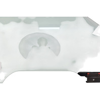 2003-2008 BMW Z4 Front Door Glass Window Right/Passenger 51-33-7-016-642, F027, OEM, 2003, 2004, 2005, 2006, 2007, 2008