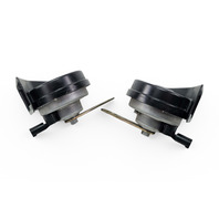 2003-2008 BMW Z4 Honk Horn Note Signal Low/High Set, 61-33-7-184-480, 61-33-7-184-481, F027, OEM, 2003, 2004, 2005, 2006, 2007, 2008