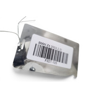 2003-2008 BMW Z4 Front Right/Passenger Side Door Assembly White, 41-51-7-201-638, F027, OEM, 2003, 2004, 2005, 2006, 2007, 2008
