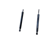 2003-2008 BMW Z4 Trunk Hinge w/Support Set Left/Right Set White 41-62-7-202-567, F027, OEM, 2003, 2004, 2005, 2006, 2007, 2008