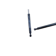 2003-2008 BMW Z4 Trunk Hinge w/Support Set Left/Right Set White 41-62-7-202-567, F027, OEM, 2003, 2004, 2005, 2006, 2007, 2008