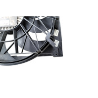 2003-2008 BMW Z4 A/C Radiator Cooling Fan Set w/ Shroud, 17-42-7-519-704, F027, OEM, 2003, 2004, 2005, 2006, 2007, 2008