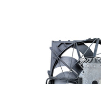 2003-2008 BMW Z4 A/C Radiator Cooling Fan Set w/ Shroud, 17-42-7-519-704, F027, OEM, 2003, 2004, 2005, 2006, 2007, 2008