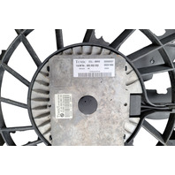 2003-2008 BMW Z4 A/C Radiator Cooling Fan Set w/ Shroud, 17-42-7-519-704, F027, OEM, 2003, 2004, 2005, 2006, 2007, 2008