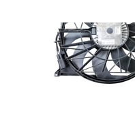 2003-2008 BMW Z4 A/C Radiator Cooling Fan Set w/ Shroud, 17-42-7-519-704, F027, OEM, 2003, 2004, 2005, 2006, 2007, 2008