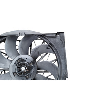2003-2008 BMW Z4 A/C Radiator Cooling Fan Set w/ Shroud, 17-42-7-519-704, F027, OEM, 2003, 2004, 2005, 2006, 2007, 2008