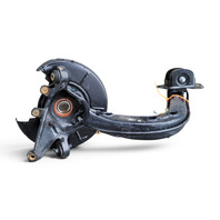 2003-2008 BMW Z4 Knuckle Spindle Hub Rear Left/Driver, 33-32-6-774-775, F027, OEM, 2003, 2004, 2005, 2006, 2007, 2008