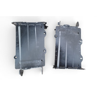 2003-2008 BMW Z4 Front Bumper Reinforcement Bar Beam Bracket Right/Left Set 51-71-7-036-601, F027, OEM, 2003, 2004, 2005, 2006, 2007, 2008