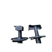 2003-2008 BMW Z4 Rear Bumper Reinforcement Bar Beam Bracket Right/Left Set, 51-12-7-056-192, F027, OEM, 2003, 2004, 2005, 2006, 2007, 2008