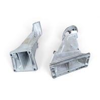 2003-2005 BMW Z4 Engine Right/Left Mount Bracket Insulator Set, 22-11-1-094-697, 22-11-1-094-694, F027, OEM, 2003, 2004, 2005