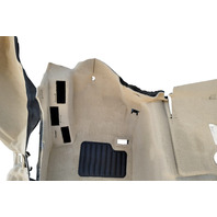 2003-2008 BMW Z4 Full Floor Carpet Beige, 51-47-7-055-681, 51-47-7-055-685, F027, OEM, 2003, 2004, 2005, 2006, 2007, 2008
