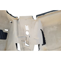 2003-2008 BMW Z4 Full Floor Carpet Beige, 51-47-7-055-681, 51-47-7-055-685, F027, OEM, 2003, 2004, 2005, 2006, 2007, 2008