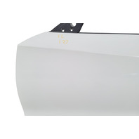 2003-2008 BMW Z4 Front Left/Driver Side Door Assembly White, 41-51-7-201-637, F027, OEM, 2003, 2004, 2005, 2006, 2007, 2008