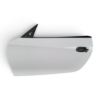 2003-2008 BMW Z4 Front Left/Driver Side Door Assembly White, 41-51-7-201-637, F027, OEM, 2003, 2004, 2005, 2006, 2007, 2008