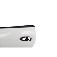 2003-2008 BMW Z4 Front Left/Driver Side Door Assembly White, 41-51-7-201-637, F027, OEM, 2003, 2004, 2005, 2006, 2007, 2008